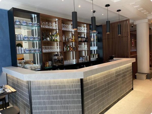 Image of a bar we have fitted out